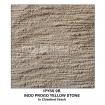 Indo Progo Yellow Stone - In Chiselled Finish